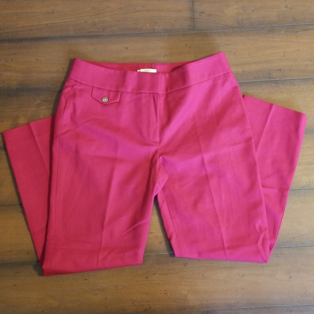 Loft Fuschia Dress Pants